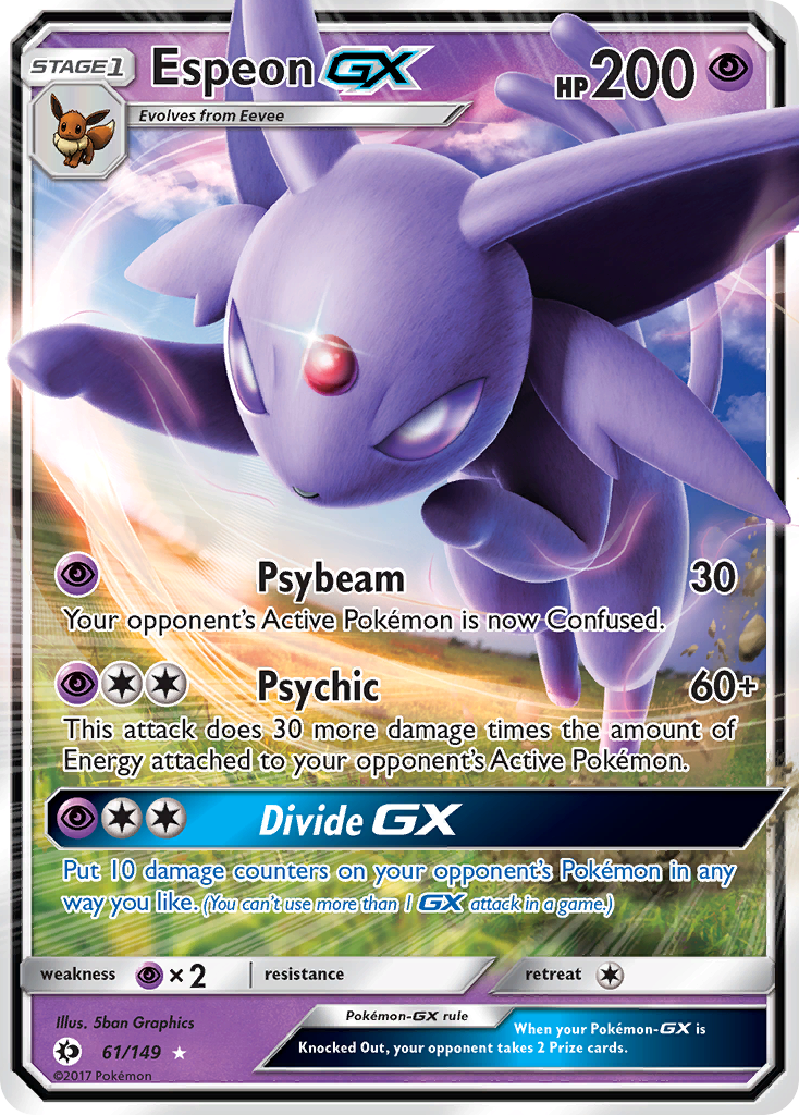 Espeon GX (61/149) [Sun & Moon: Base Set] | Rock City Comics