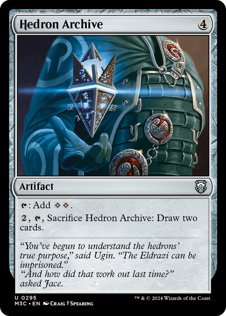 Hedron Archive (Ripple Foil) [Modern Horizons 3 Commander] | Rock City Comics