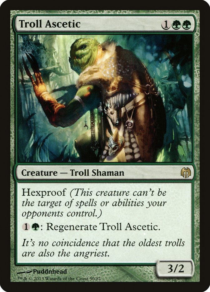 Troll Ascetic [Duel Decks: Heroes vs. Monsters] | Rock City Comics