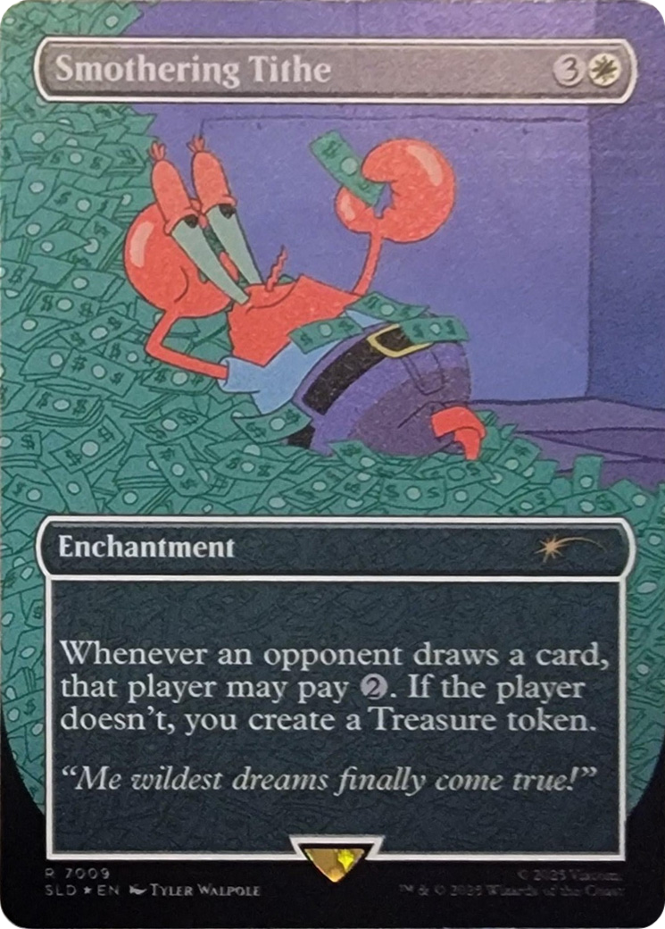 Smothering Tithe (7009) (Rainbow Foil) [Secret Lair Drop Series] | Rock City Comics