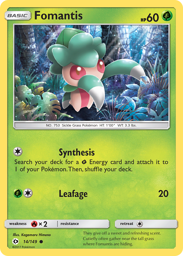 Fomantis (14/149) [Sun & Moon: Base Set] | Rock City Comics
