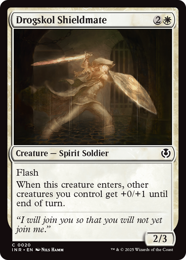 Drogskol Shieldmate [Innistrad Remastered] | Rock City Comics
