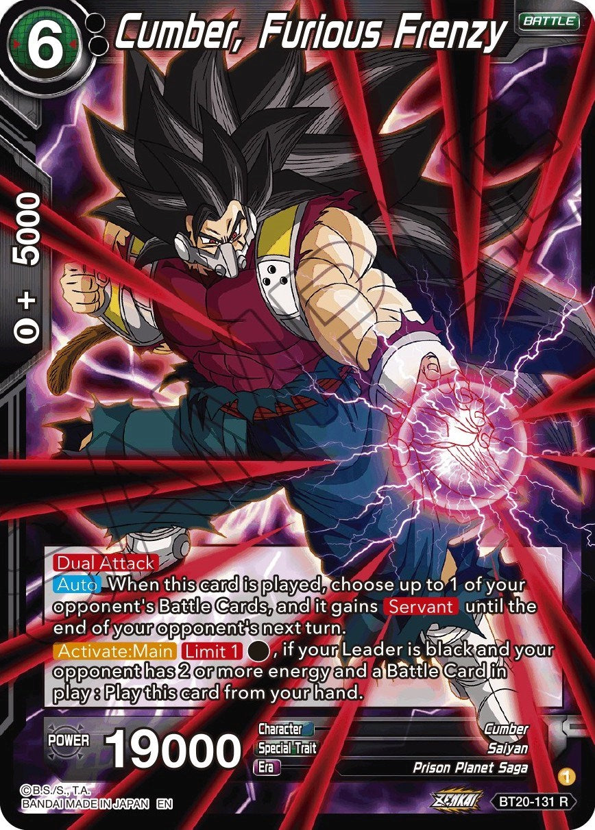 Cumber, Furious Frenzy (BT20-131) [Power Absorbed] | Rock City Comics