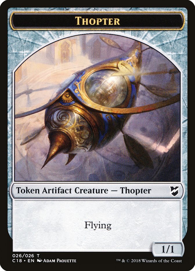 Thopter Token (026/026) [Commander 2018 Tokens] | Rock City Comics