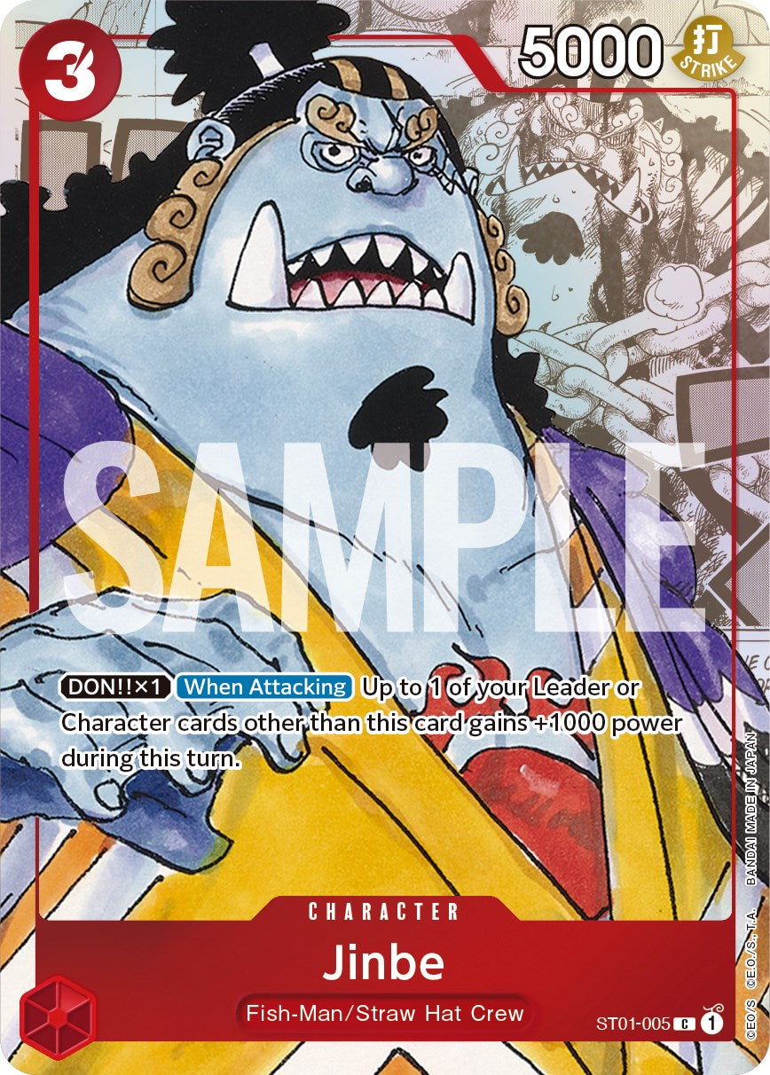 Jinbe (Alternate Art) [One Piece Promotion Cards] | Rock City Comics