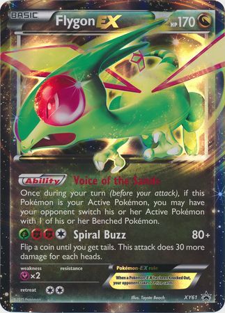 Flygon EX (XY61) (Jumbo Card) [XY: Black Star Promos] | Rock City Comics