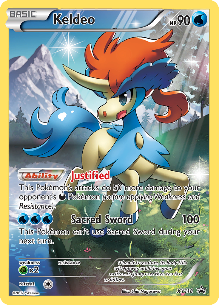 Keldeo (XY118) [XY: Black Star Promos] | Rock City Comics