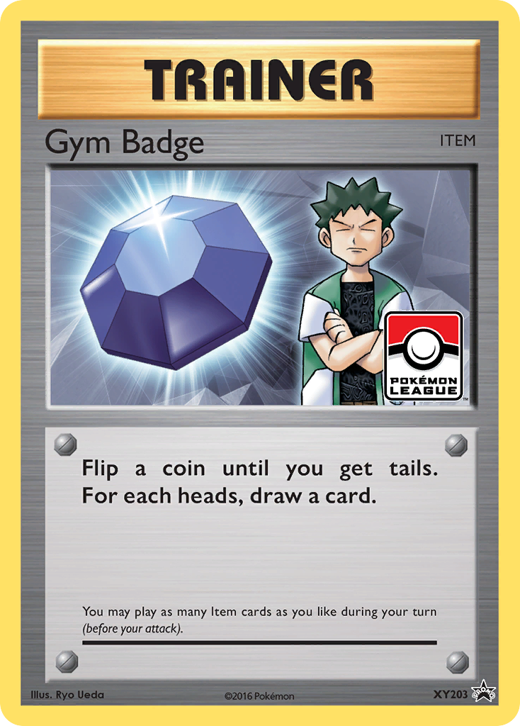 Gym Badge (XY203) [XY: Black Star Promos] | Rock City Comics