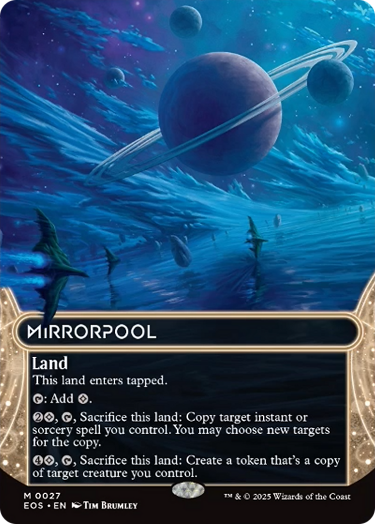 Mirrorpool (0027) (Borderless) [Edge of Eternities: Stellar Sights] | Rock City Comics