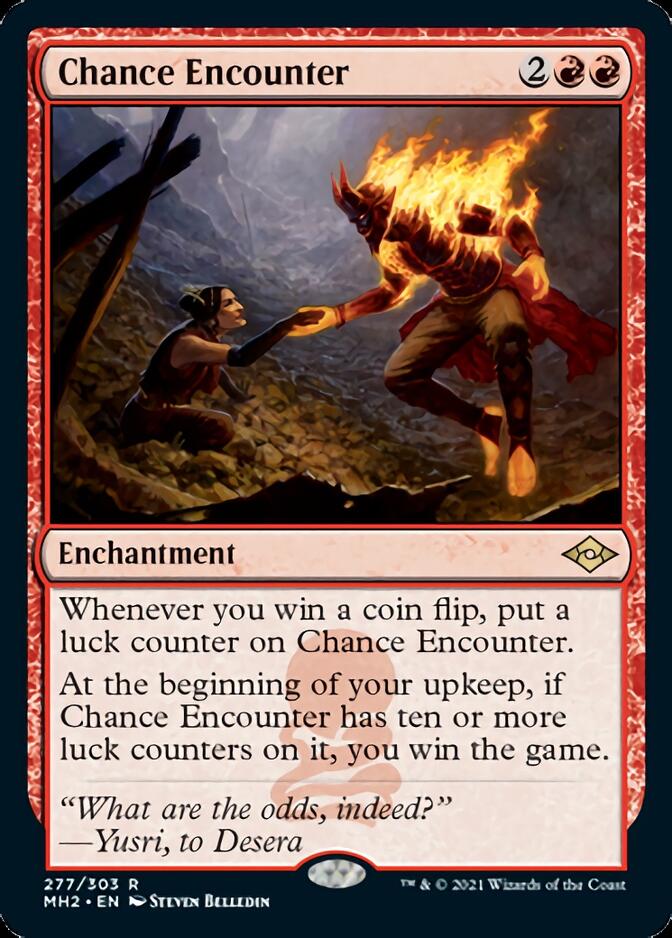 Chance Encounter (Foil Etched) [Modern Horizons] | Rock City Comics