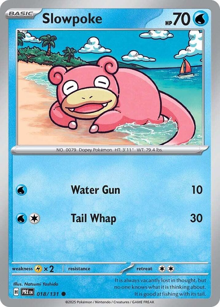 Slowpoke (018/131) [Scarlet & Violet: Prismatic Evolutions] | Rock City Comics
