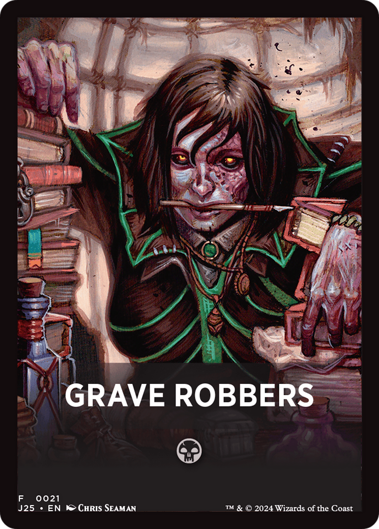 Grave Robbers Theme Card [Foundations Jumpstart Front Cards] | Rock City Comics