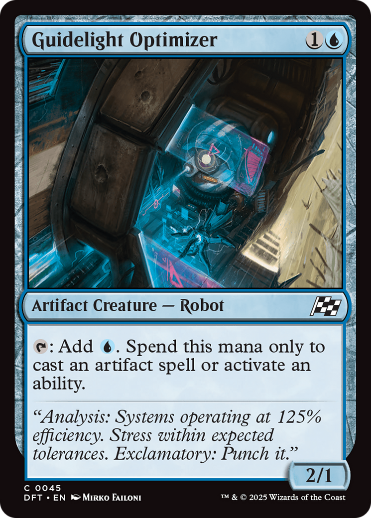 Guidelight Optimizer [Aetherdrift] | Rock City Comics