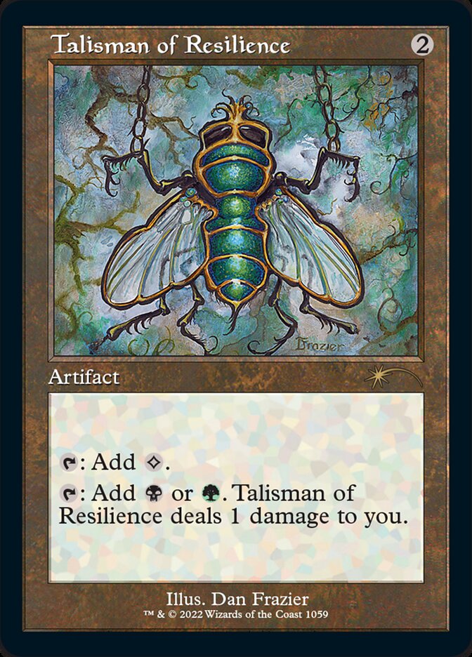 Talisman of Resilience (Foil Etched) [Secret Lair Drop Series] | Rock City Comics