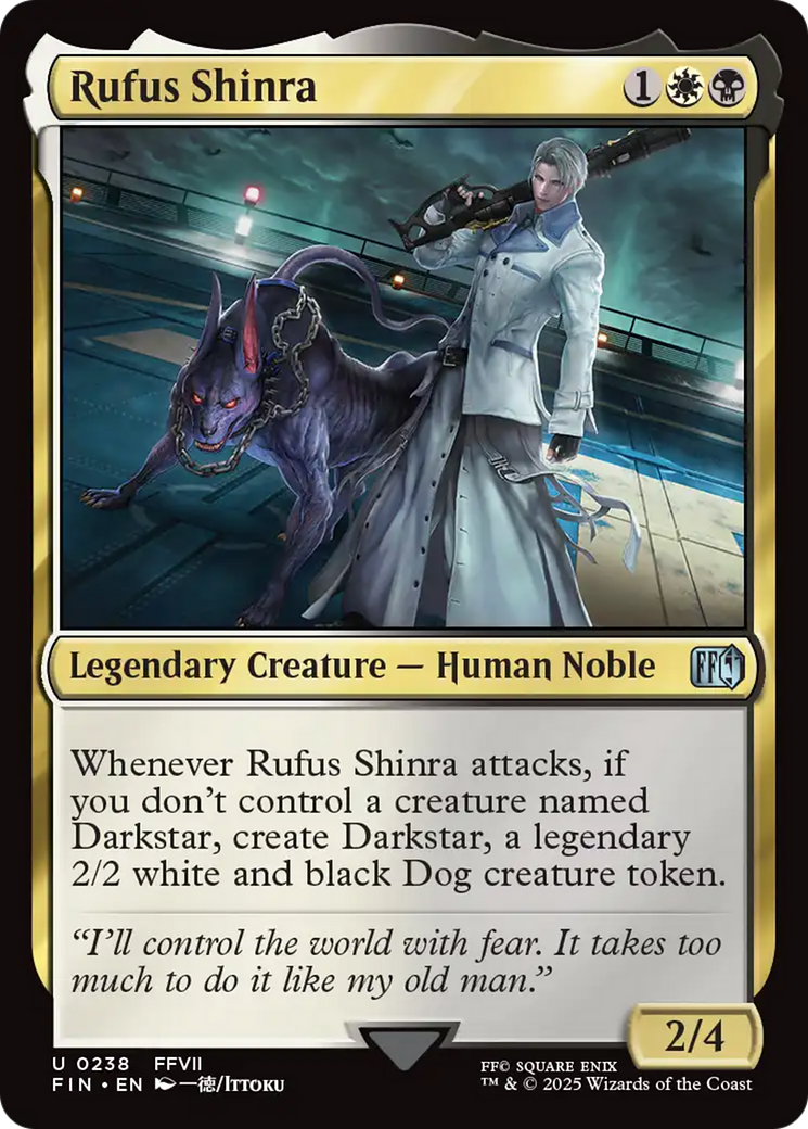 Rufus Shinra [FINAL FANTASY] | Rock City Comics