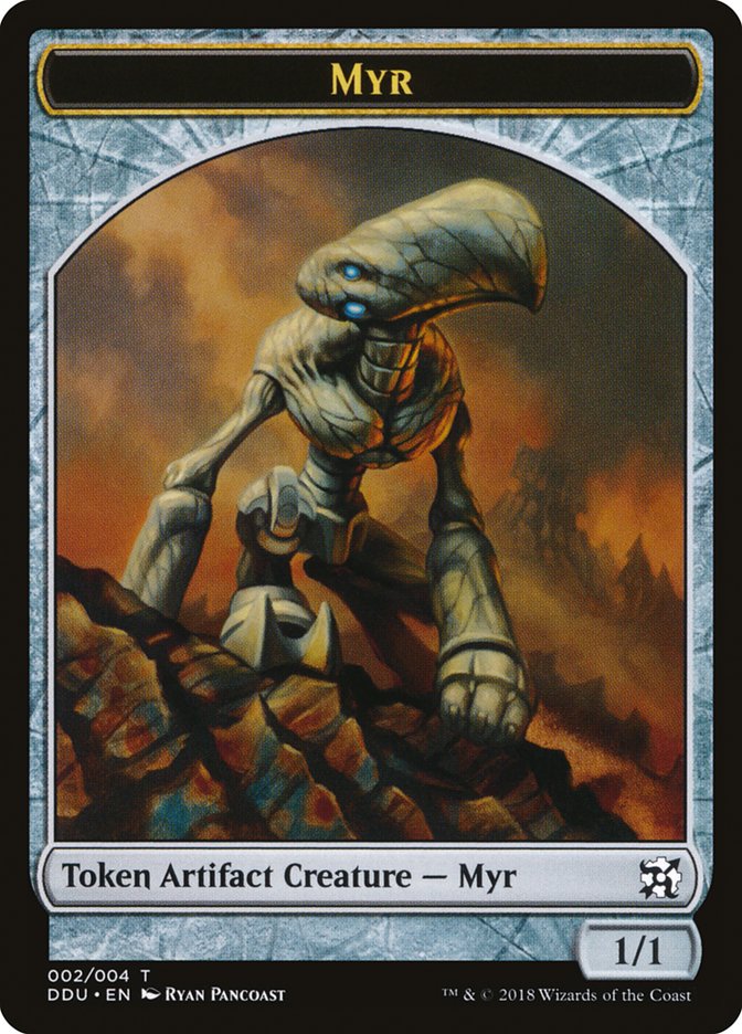Myr Token [Duel Decks: Elves vs. Inventors Tokens] | Rock City Comics