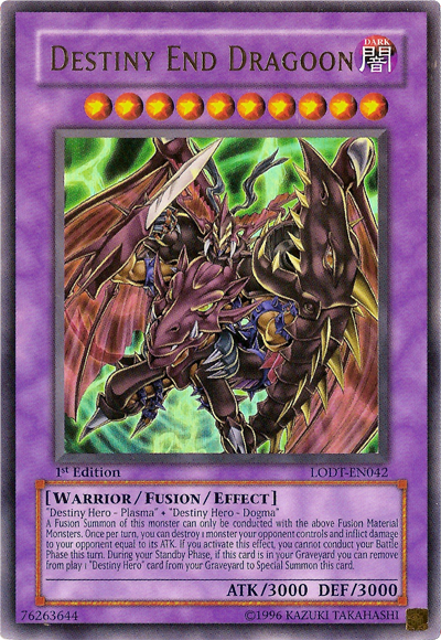 Destiny End Dragoon [LODT-EN042] Ultra Rare | Rock City Comics