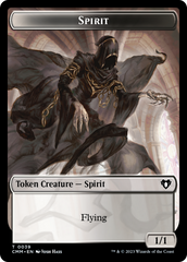 Spirit // Eldrazi Scion Double-Sided Token [Commander Masters Tokens] | Rock City Comics