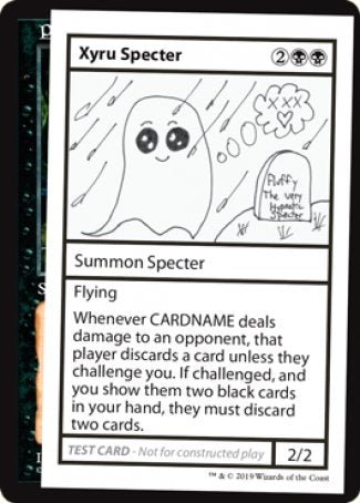 Xyru Specter (2021 Edition) [Mystery Booster Playtest Cards] | Rock City Comics