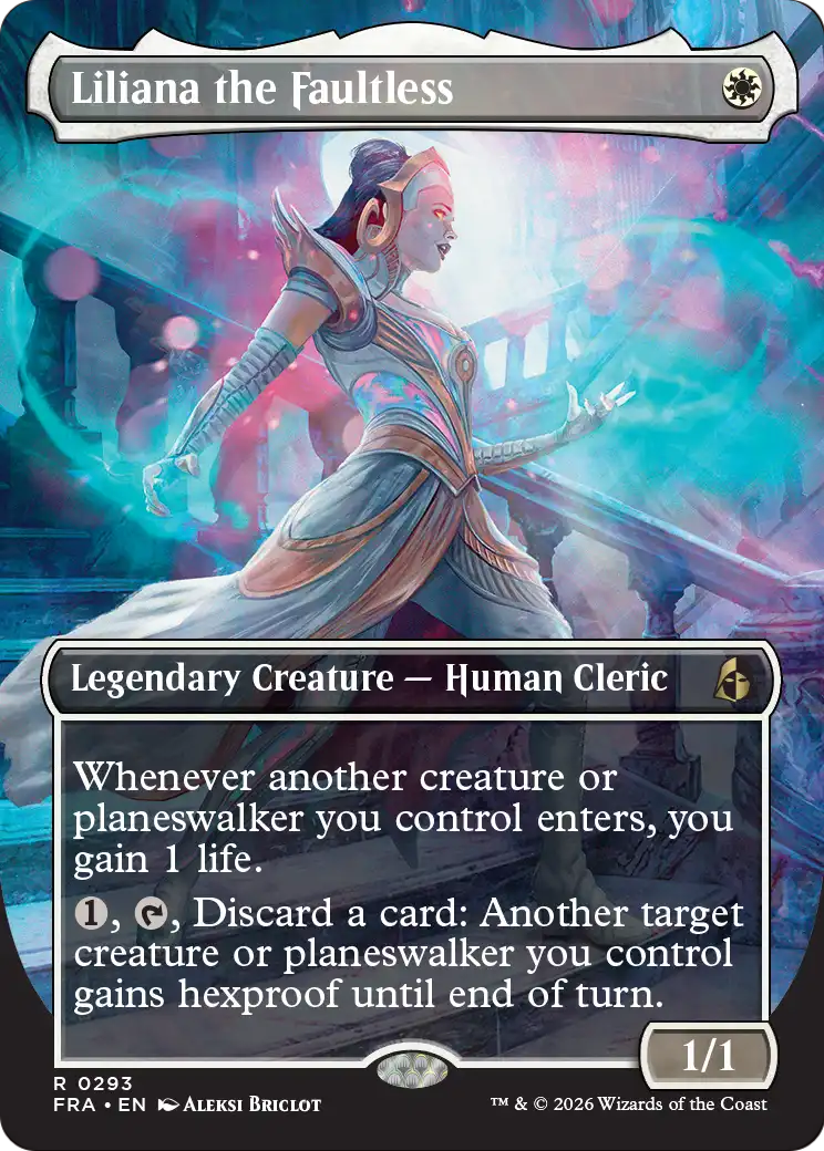 Liliana the Faultless (Borderless) [Reality Fracture] | Rock City Comics
