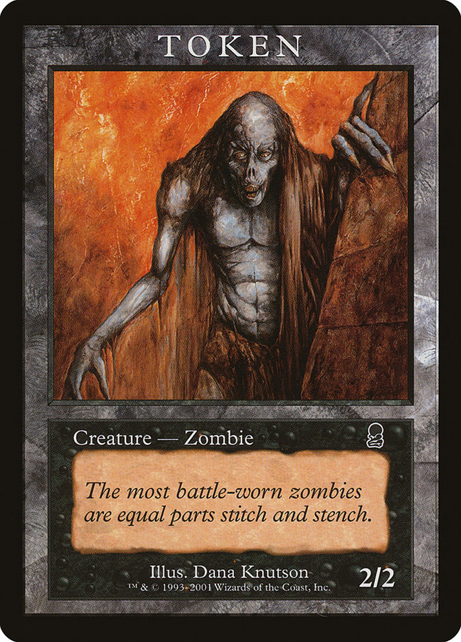 Zombie Token [Magic Player Rewards 2002] | Rock City Comics