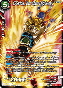 SS Bardock, Super Saiyan Enlightenment (BT13-010) [Supreme Rivalry] | Rock City Comics