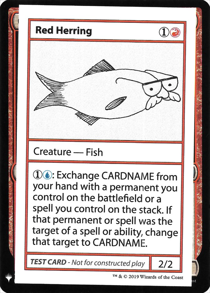 Red Herring [Mystery Booster Playtest Cards] | Rock City Comics