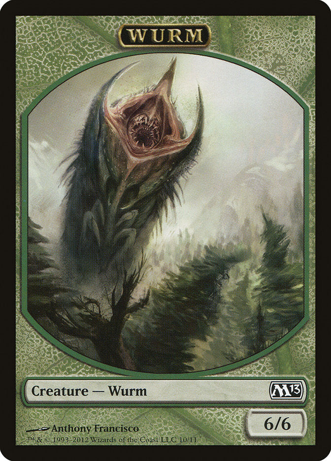 Wurm Token [Magic 2013 Tokens] | Rock City Comics