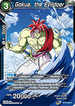 Gokua, the Evildoer (Common) (BT13-048) [Supreme Rivalry] | Rock City Comics