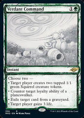 Verdant Command (Sketch) [Modern Horizons 2] | Rock City Comics