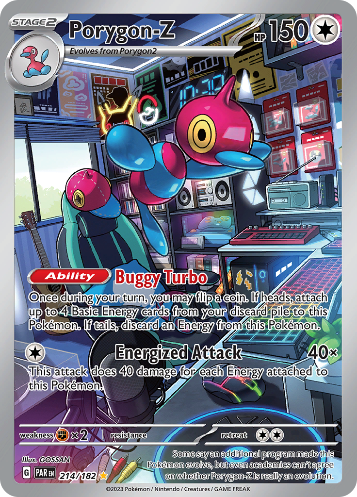 Porygon-Z (214/182) [Scarlet & Violet: Paradox Rift] | Rock City Comics