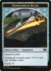 Stoneforged Blade // Germ Double-Sided Token [Commander 2014 Tokens] | Rock City Comics
