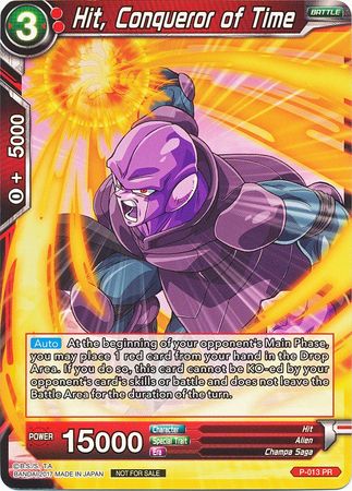 Hit, Conqueror of Time (Foil) (P-013) [Promotion Cards] | Rock City Comics