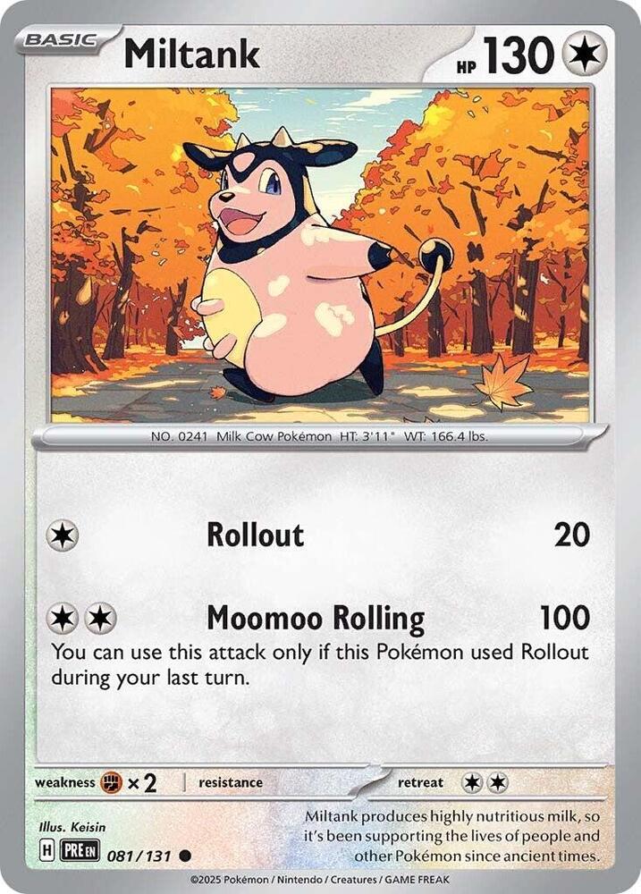 Miltank (081/131) [Scarlet & Violet: Prismatic Evolutions] | Rock City Comics