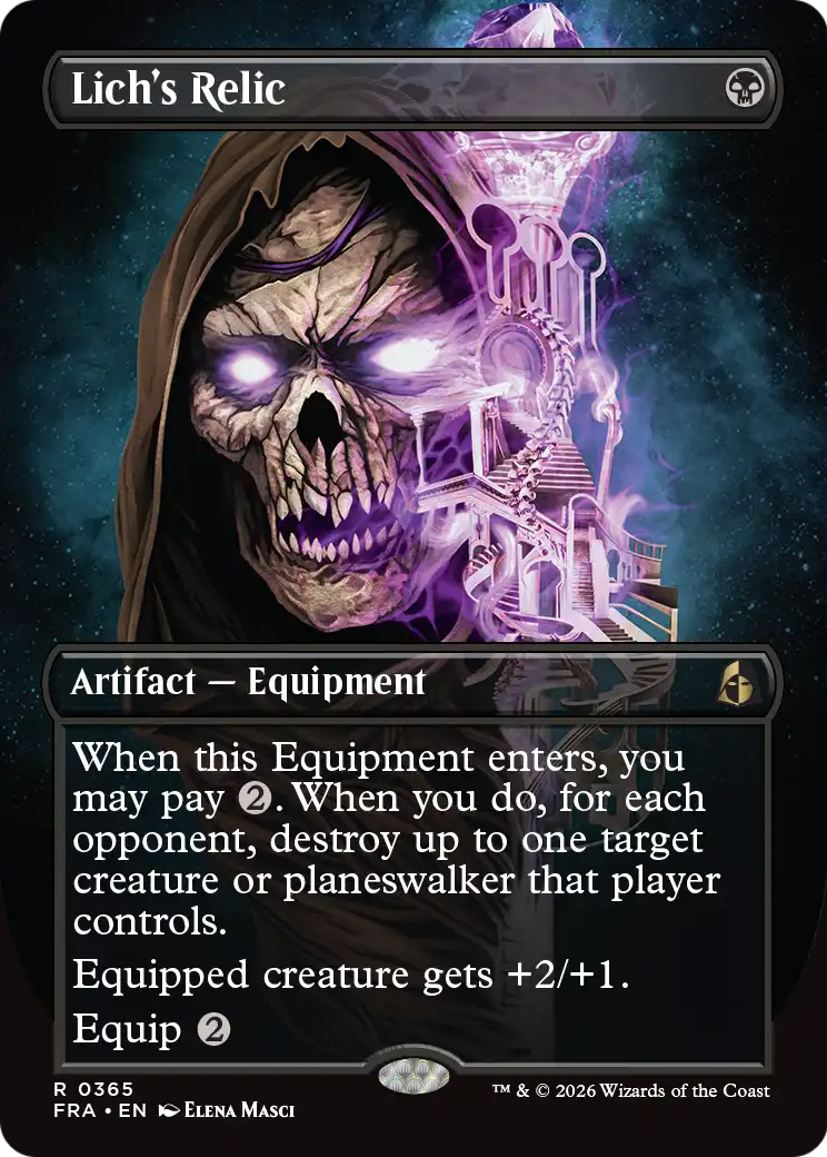 Lich's Relic (Borderless) [Reality Fracture] | Rock City Comics