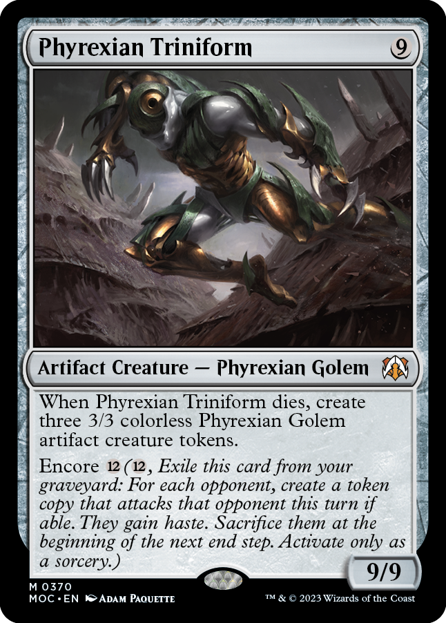 Phyrexian Triniform [March of the Machine Commander] | Rock City Comics