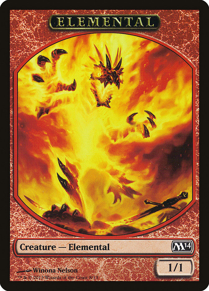 Elemental Token (8/13) [Magic 2014 Tokens] | Rock City Comics
