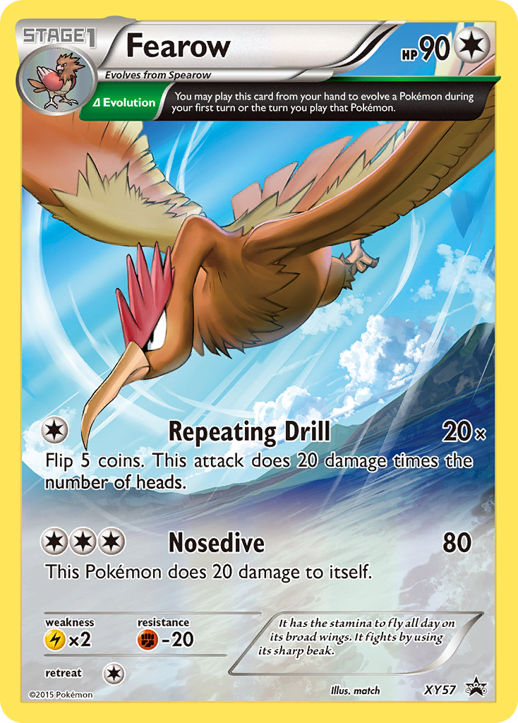 Fearow (XY57) [XY: Black Star Promos] | Rock City Comics