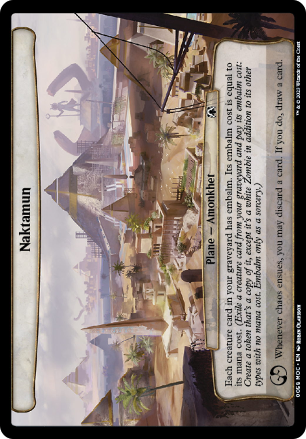 Naktamun [March of the Machine Commander] | Rock City Comics