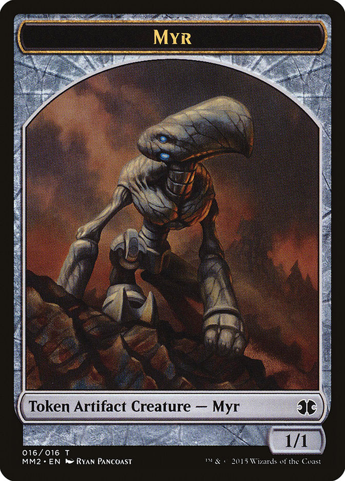 Myr Token [Modern Masters 2015 Tokens] | Rock City Comics
