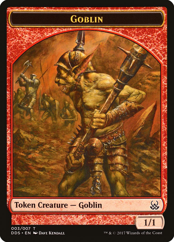 Goblin Token [Duel Decks: Mind vs. Might Tokens] | Rock City Comics