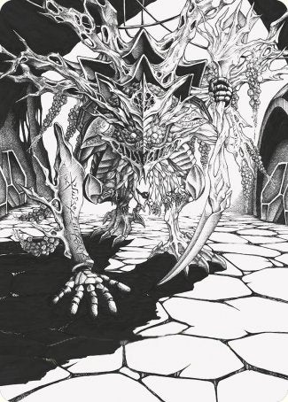Thrun, Breaker of Silence Art Card [Phyrexia: All Will Be One Art Series] | Rock City Comics
