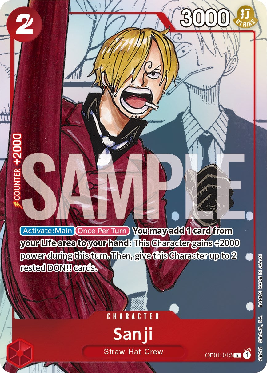 Sanji (Alternate Art) [One Piece Promotion Cards] | Rock City Comics