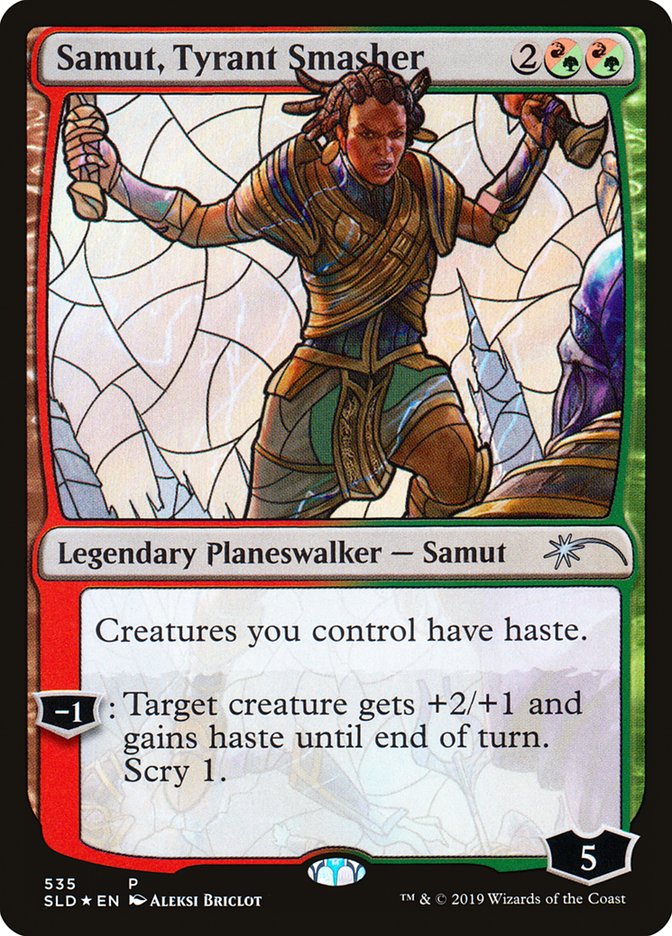 Samut, Tyrant Smasher (Stained Glass) [Secret Lair Drop Promos] | Rock City Comics