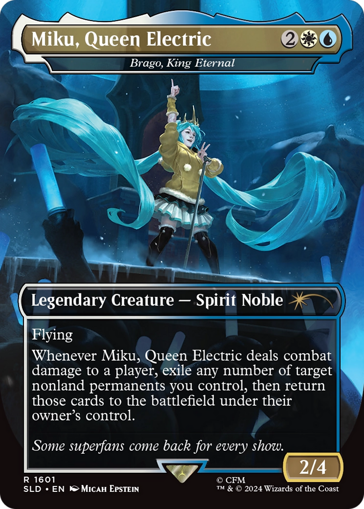 Miku, Queen Electric - Brago, King Eternal (Rainbow Foil) [Secret Lair Drop Series] | Rock City Comics