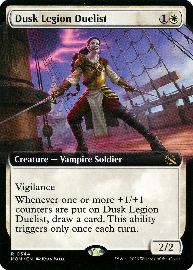 Dusk Legion Duelist (Extended Art) [March of the Machine] | Rock City Comics