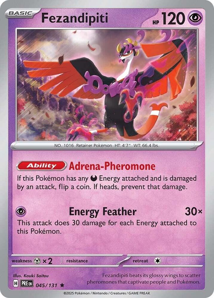 Fezandipiti (045/131) [Scarlet & Violet: Prismatic Evolutions] | Rock City Comics