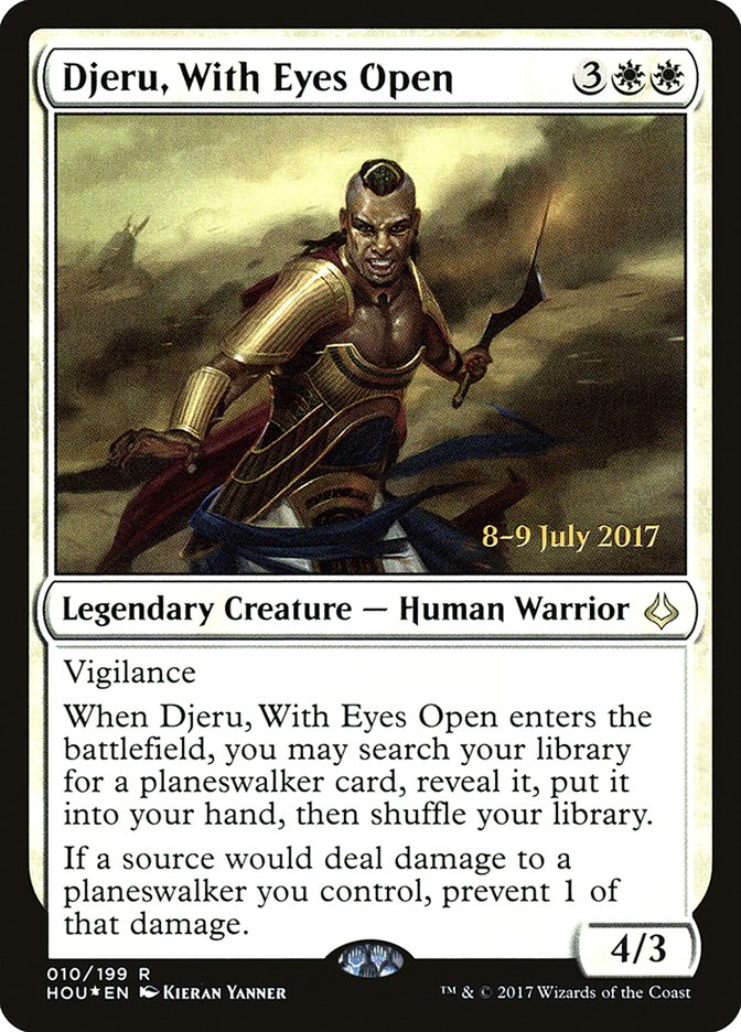 Djeru, With Eyes Open [Hour of Devastation Prerelease Promos] | Rock City Comics