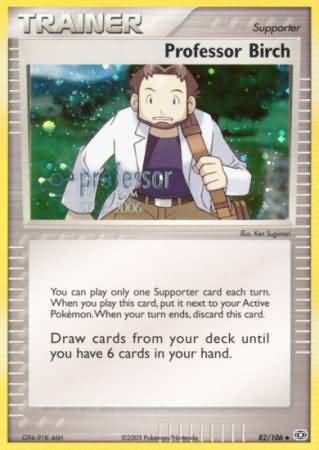 Professor Birch (82/106) (2006) [Professor Program Promos] | Rock City Comics