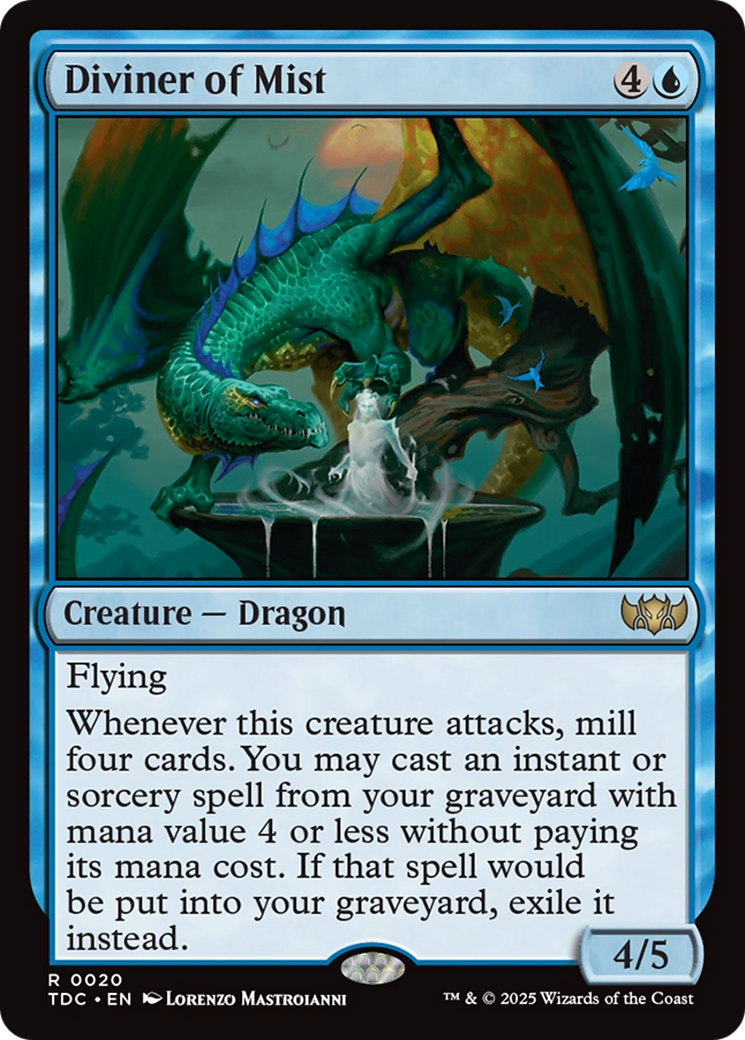 Diviner of Mist [Tarkir: Dragonstorm Commander] | Rock City Comics